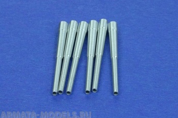 350L17RB Дополнения для моделей кораблей 6x 28 cm/52 SK C/28 Admiral Scheer, Admiral Graf Spee