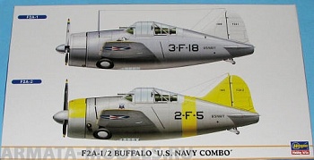 00968 Самолет  F2A -1/2 BUFFALO