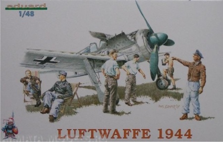 8512 Пилоты ВВС Германии 1944г EDUARD