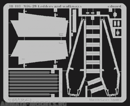 48437ED MiG-29 stair and walkways