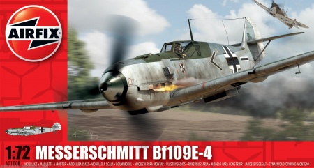 A01008  Самолет Messerschmitt Bf109E Airfix
