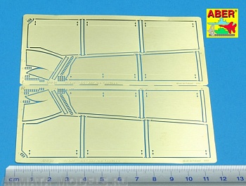 ABR-35-A41  Дополнения для  Side skirts for Jagdtiger для Dragon 1/35