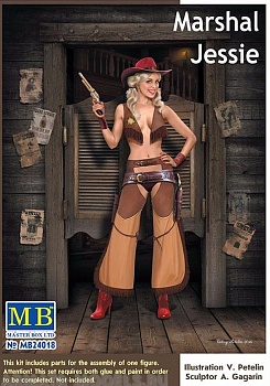 MB24018 Фигуры, Серия Пин-ап. Маршал Джесси