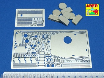 ABR-35 166  Дополнения для  Russian Heavy Tank KV-II Vol.1 – basic set для Tamiya 1/35