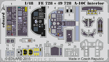 49728ED  A-10C interior S.A. 1/48