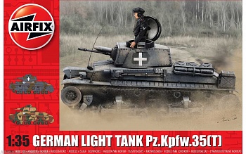 A1362 Сборная модель Танка German Light Tank Pz.Kpfw.35 (t)