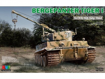 RM-5008 1/35 BERGEPANZER Tiger I Sd.Kfz.185 Italy 1944