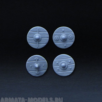 shields set of 4 shields