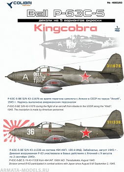 48020CD P-63C-5 Kingkobra in USSR
