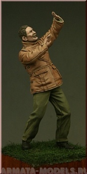 TW54018 Sergeant No4 Squadron Royal Flying Corps, Belgium 1915 (Flying Uniform) 54mm