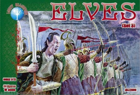 ALL72006 Фигуры Elves set 3 Dark Alliance