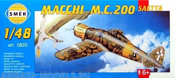 0820SM Самолёт  Macchi M.C. 200 Saetta (1:48)