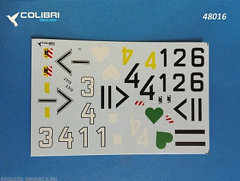 48016CD Декаль Fw-190 A4 Jg 54  1/48