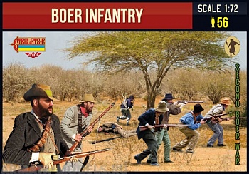 72M138ST Фигуры Boer Infantry
