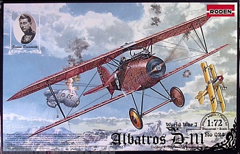 Rod024 Самолет ALBATROS D.III
