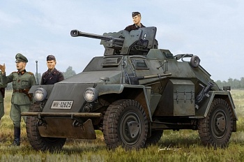 83814 Бронеавтомобиль	German Le.Pz.Sp.Wg Sd.Kfz.221 Leichter Panzerspahwagen-Late