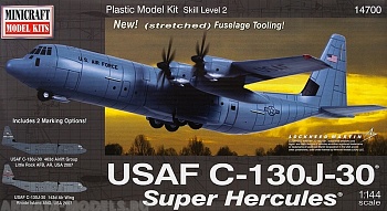 14700	Транспортный самолет C-130J-30 Super Herc USAF (new tooling for 30 parts)