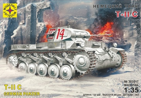 303517  Немецкий танк Т II C Моделист