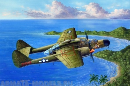 81730 Самолет US P-61A Black Widow Hobby Boss