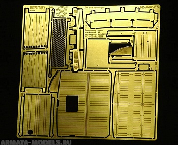 43-AVDP-1173 Интерьер кабин моделей постсоветских МАЗ-5432, 6303, 6422