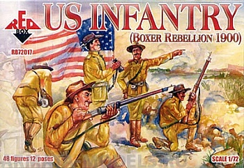 RB72017 Фигуры US Infantry 1900 (Boxer Rebellion)