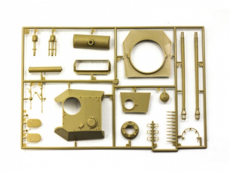 35065T Средний танк Panther (Sd.kfz.171) Ausf.А с 75-мм пушкой и пулеметом KWK42 (2 фигурами танкистов) Tamiya