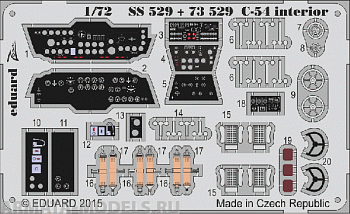 SS529ED C-54 interior S.A. 1/72